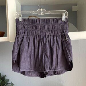 Free People The Way Home Shorts Purple M